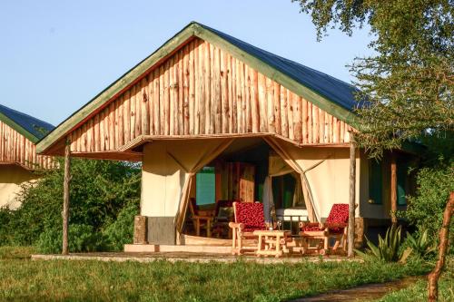 View, Zebra kemangore Bush Tented Lodge in Serengeti