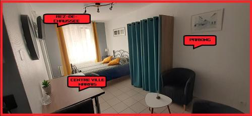 . Charmant studio en plein centre avec parking