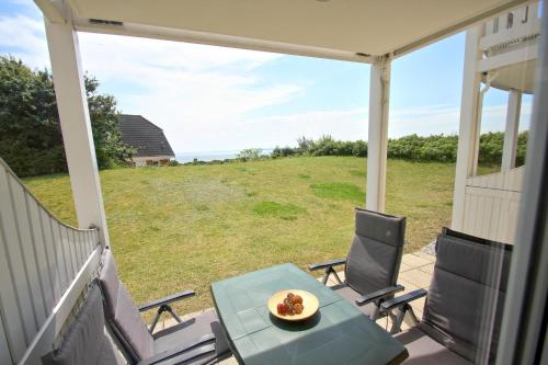 Terrasse, gratis Nutzung vom AHOI Erlebnisbad und Sauna - Meeresblick FeWo 10, Göhren (photo 8)