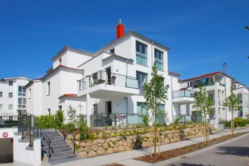 Villa Anni Ferienwohnung 05 mit gratis Sauna- und Schwimmbadnutzung im AHOI Sellin in Göhren, Deutschland