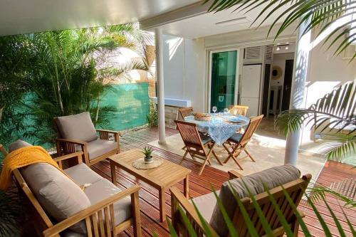 L'instant Evasion, studio avec terrasse, piscine ! - Location saisonnière - Saint-Paul