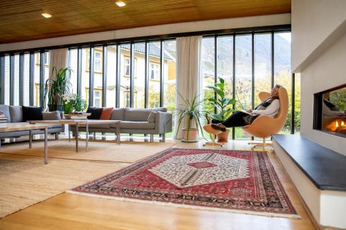 Előcsarnok, Lindstrøm Hotel in Laerdal