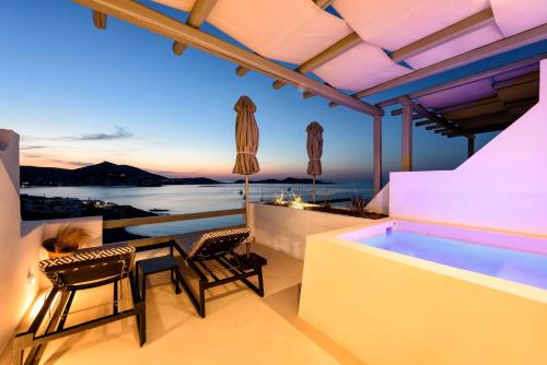 Balcony/terrace, Hotel Senia - Onar Hotels Collection in Paros Island