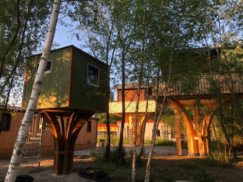 Baumhaus - Tiny Haus in der Höhe - Hotel - Erkheim