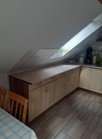 Kitchen, Aleksa apartman in Lesencetomaj