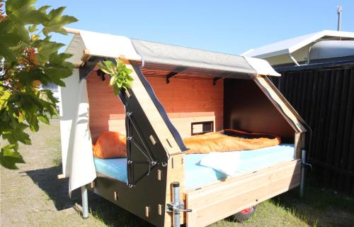 StrandGutkoje auf dem Campingplatz Strandgut in Cuxhaven, Deutschland