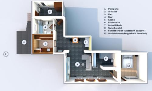 Ferienwohnung Untersteinbach - Michelfeld