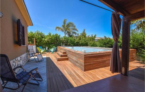 Nice home in Partinico with Outdoor swimming pool, WiFi and 3 Bedrooms gîte à louer Trappeto