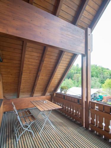 Balkons/terase, Brauereigasthof zum Lamm in Abtsgmund