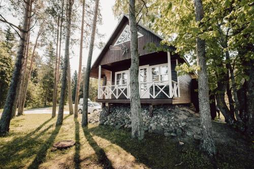 Viesnīcas āriene, Ranniku Holiday House in Nova Vald