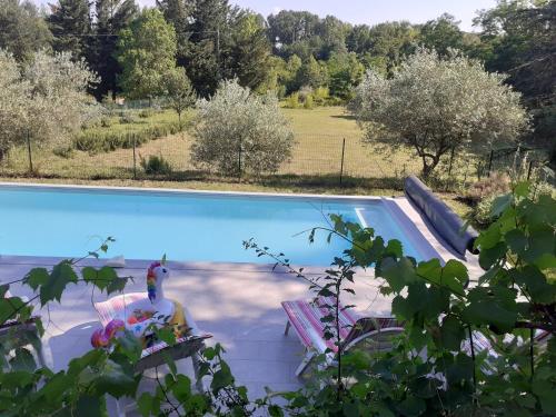 Gîte Gard 4-5 personnes Piscine et rivière - Apartment - Saint-Julien-de-Cassagnas