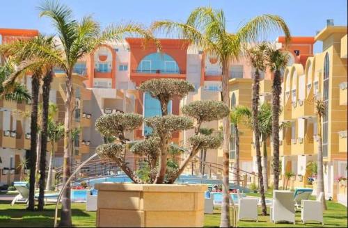 Appartement S 1 residence les Dunes sousse avec piscine