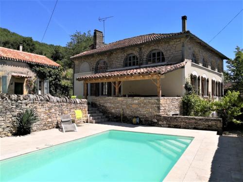 La Tannerie - gde villa a 6 km de St Antonin Noble Val gîte à louer Saint-Antonin-Noble-Val