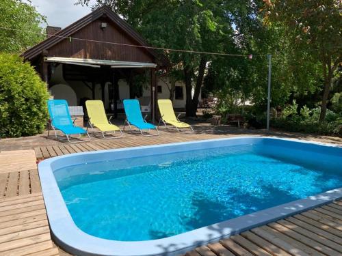 Swimming pool, Bivaly Tanya in Domaszék