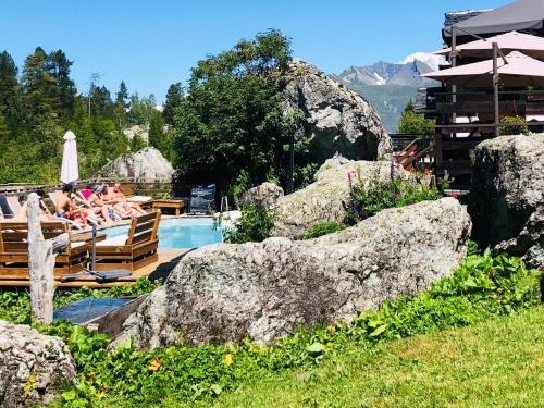 Swimming pool, Ski Villaroger in Villaroger