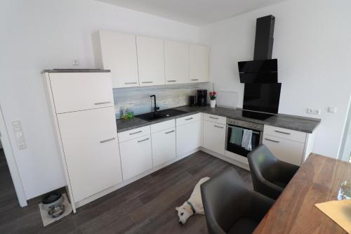 Kitchen, Ferienhaus im Angerdorf in Cuxhaven