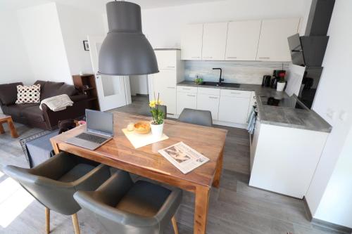Kitchen, Ferienhaus im Angerdorf in Cuxhaven