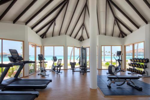 Fitness center, Radisson Blu Resort Maldives in Maldive Islands