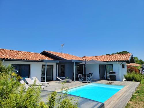 Villa neuve Angresse gîte à louer Angresse