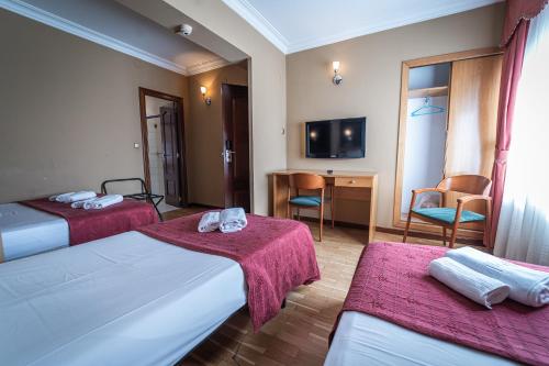 Guestroom, Hotel Silva in Ferrol