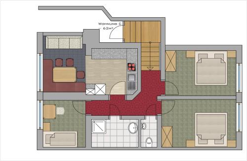 Three-Bedroom Apartment