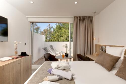 1 double bed