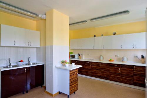 ห้องครัว, โพดอลสกี้ โฮสเทล (Podolski Hostel) in โปดิลสกี