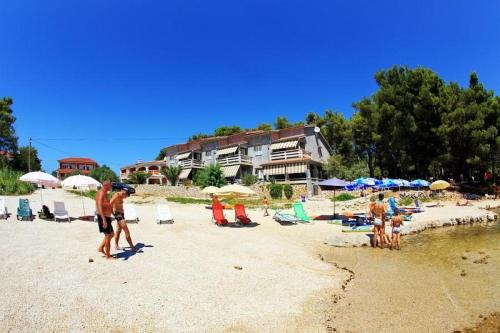 Apartment in Vir with sea view, balcony, air conditioning, Wi-Fi (4595-3)