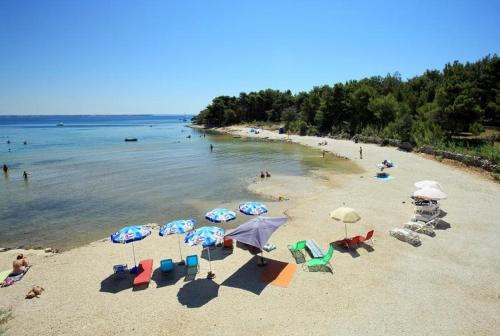 Apartment in Vir with sea view, balcony, air conditioning, Wi-Fi (4595-3)