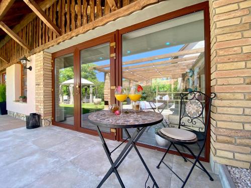 Balcony/terrace, Tulipan Vendeghaz in Hogyesz