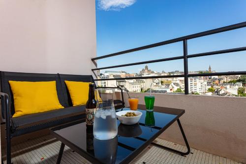 Cocon, vue Rodez, terrasse, box, musée Soulages