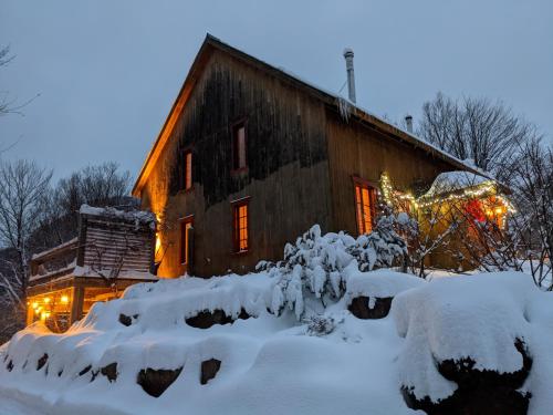 Utvendig, Cottage Jacques Cartier in Stoneham (QC)