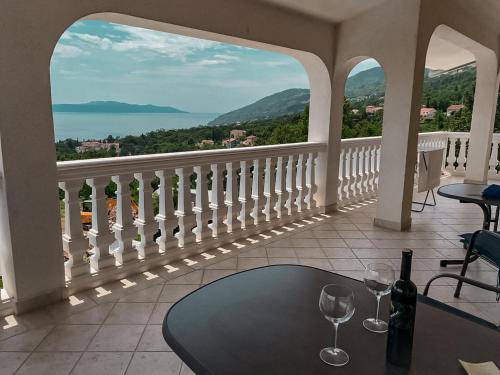 Erkély/terasz, Apartments Villa Chiara Opatija in Poljane