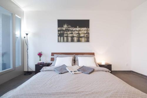 Bright studio, 10min to the Centre, free Parking, Praha (fotografie 4)
