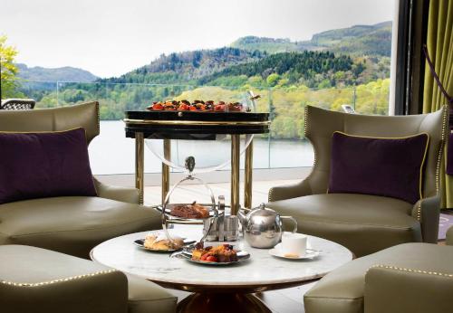 Essen und Erfrischungen, Fonab Castle Hotel in Pitlochry