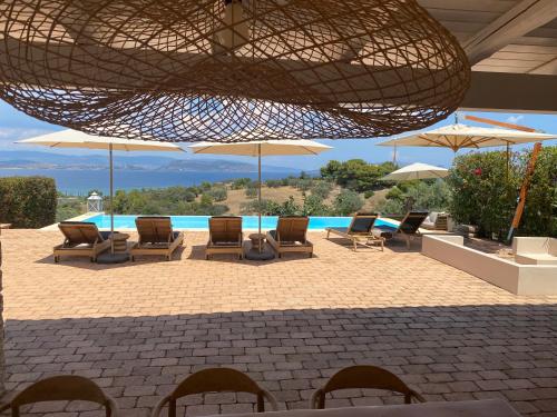 Iekārtas, Big Blue Villa Porto Heli in Aghios Emilianos