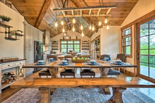 Elegant Mtn Chalet with Deck 1 Mi to Mt Snow! - image 3