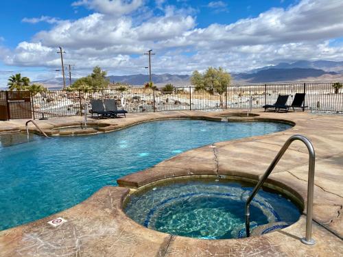 View, Delight's Hot Springs Resort in Tecopa (CA)