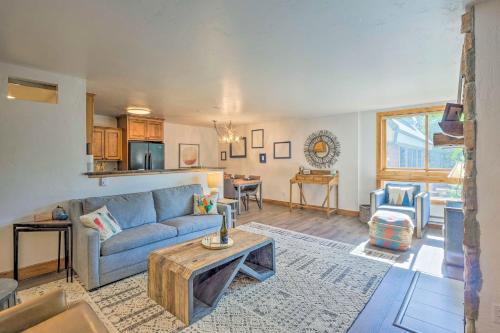 Peak 9 Condo with Balcony Walk to Gondola and Main St in Breckenridge, USA