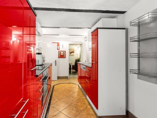 廚房, Elegant Apartment, Grevesmühlen (Elegant Apartment, Grevesmuhlen) in 格雷沃斯米倫