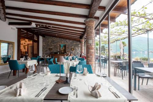 restavracija, Arbostora Charme Hotel in Morcote