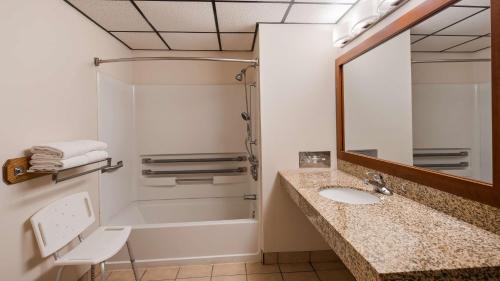 Bathroom, Best Western Buffalo Ridge Inn Near Mt Rushmore in Custer (SD)