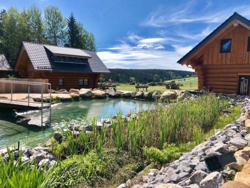 Naturstammhaus und Appartements Zum Brockenbaecker Oberharz am Brocken