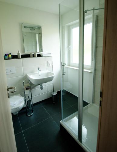 Bathroom, Schenk´s Landgasthof in Miltenberg