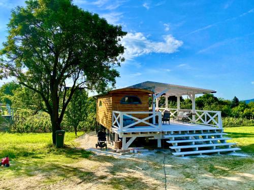 Arty House with huge terrace at lake Balaton