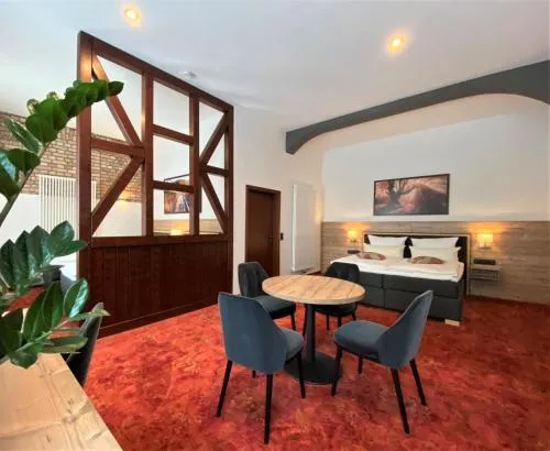 Hotel Friedchen mit eigener Fleischerei in Artern, Deutschland
