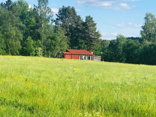 Liljekonvalj Cottage overlooking the river sauna