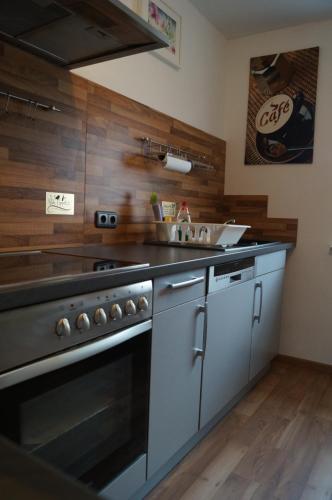 廚房, Ferienwohnung NEA in 迪特爾斯海姆