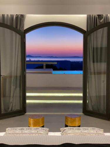 Balkons/terase, Villa Agrabely & Suites in Glinado Naxos