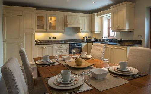 virtuve, New Forest Estate Lodges in Tyrrellspass